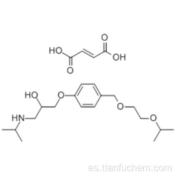 Fumarato de bisoprolol CAS 104344-23-2